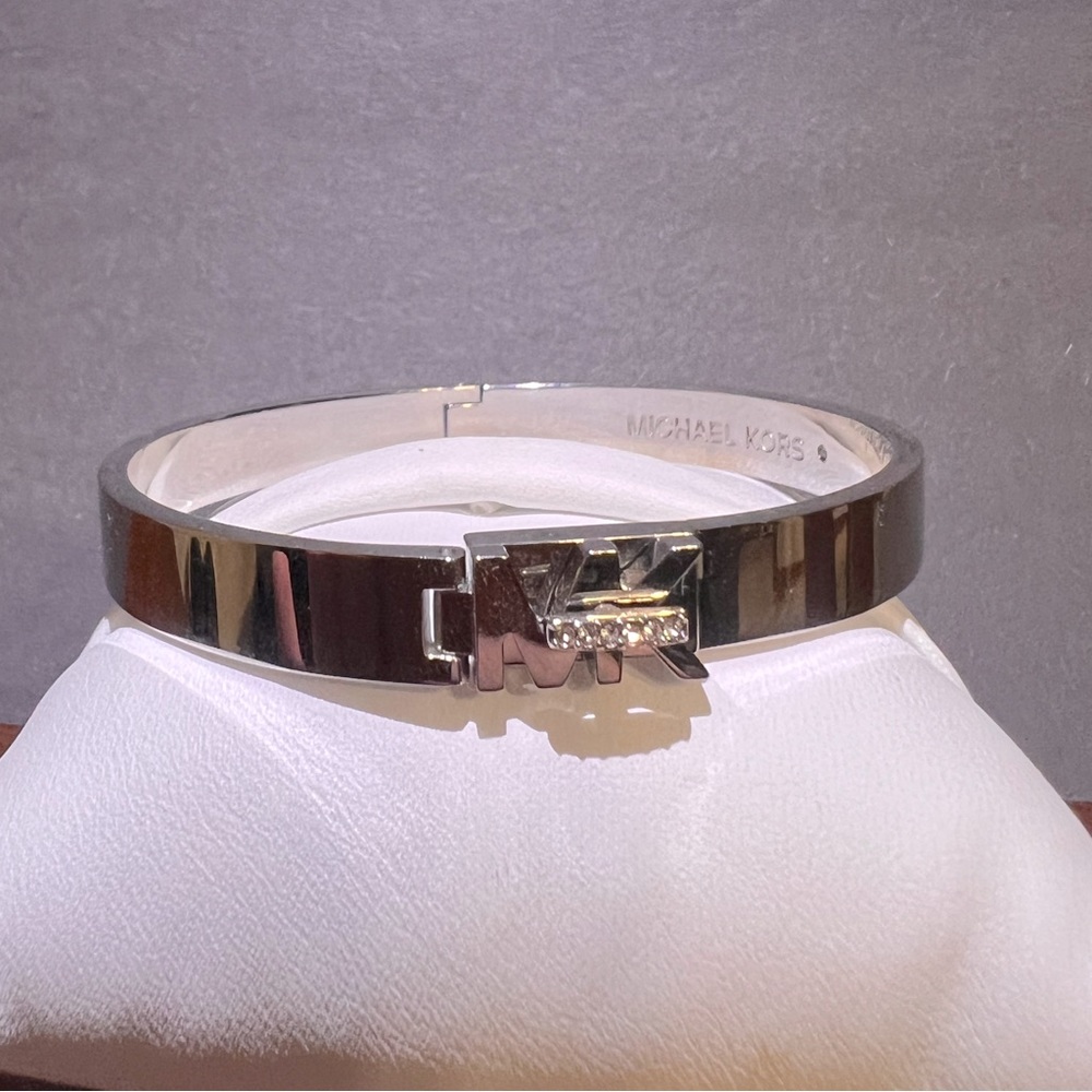Michael Kors Silver Bangle Bracelet